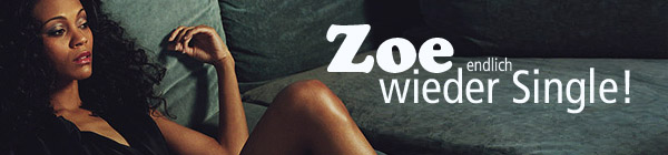 Zoe Saldana ist wieder Single zoe saldana single Zoe Saldana ist wieder Single